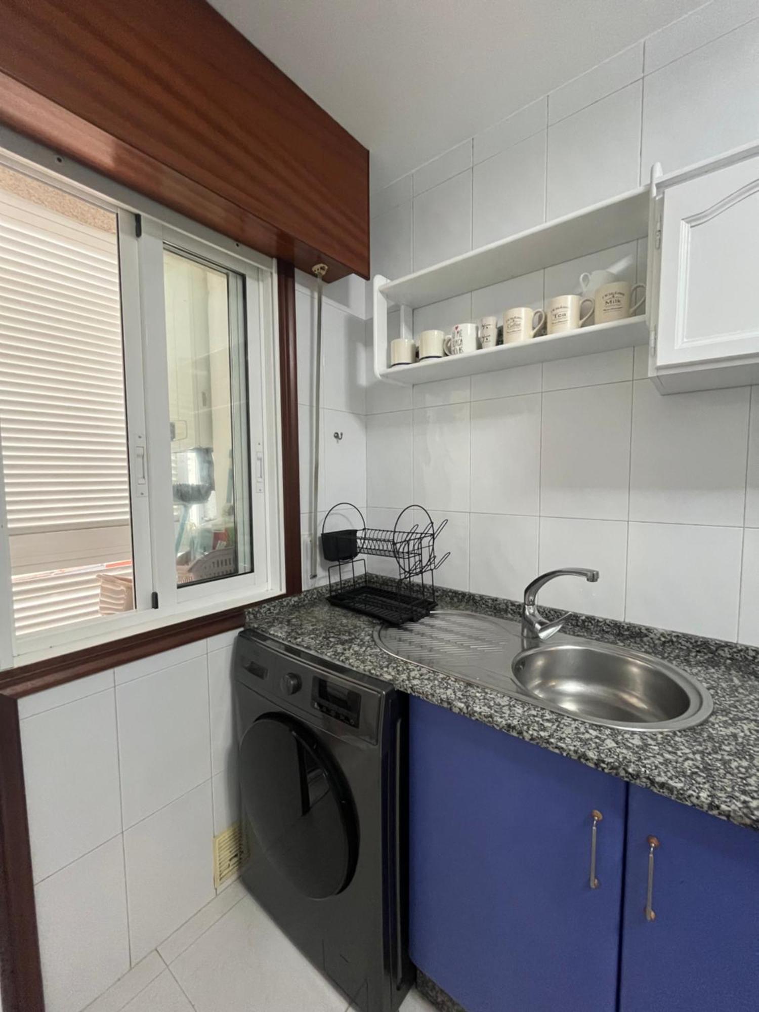 Apartamento Xacobe Grove, 120 Metros Totalmente Equipado, Luminoso, Centrico Y Con Plaza De Garaje オ・グローベ エクステリア 写真